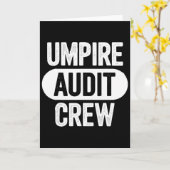 Carte Équipe d'audit des arbitres (Fleur jaune)