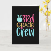 Carte Équipe de 3e année (Fleur jaune)