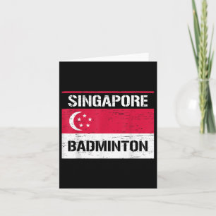 Carte Équipe de badminton de Singapour Badminton
