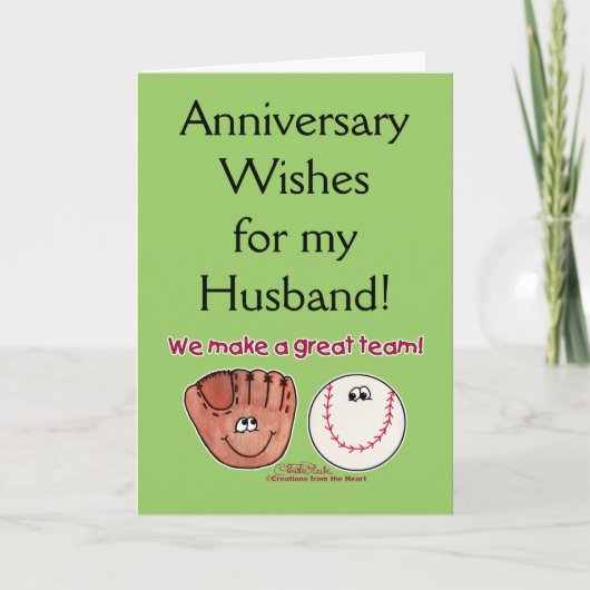 Carte Équipe de base-ball et de gant de base-ball (Devant)