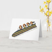 Carte Équipe de bobsleigh Rasta (Fleur jaune)