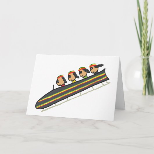 Carte Équipe de bobsleigh Rasta (Devant)
