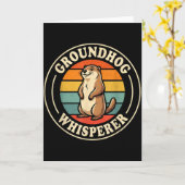 Carte Équipe de chuchoteur de marmotte Shadow Cool Groun (Fleur jaune)