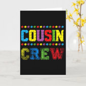 Carte Équipe de cousins Blocs de construction Maître Con (Fleur jaune)