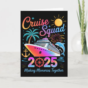 Carte Équipe de croisière 2025 Groupe familial correspon