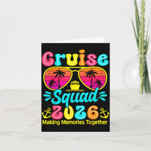 Carte Équipe de croisière 2026 créant des souvenirs grou