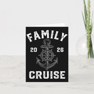 Carte Équipe de croisière 2026 Groupe familial Croisière