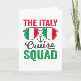Carte Équipe de Croisière en Italie 2025 Vacances Italie