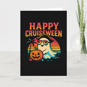 Carte Équipe de croisière Halloween Famille 2025 Équipag
