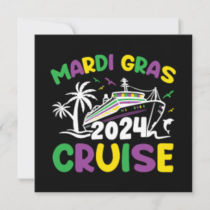 Carte Équipe de croisière Mardi Gras