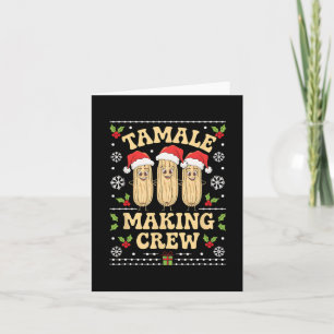 Carte Équipe de fabrication de Tamales Saison des Tamale