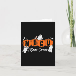 Carte Équipe de fantôme de citrouille de Nicu Boo Crew C