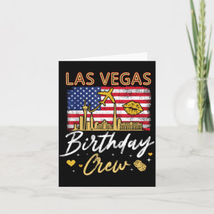 Carte Équipe de filles de la famille à Las Vegas pour l'