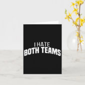 Carte Équipe de foot Funny (Fleur jaune)
