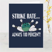 Carte Équipe de frappe de boule de quille de grève de sa (Fleur jaune)