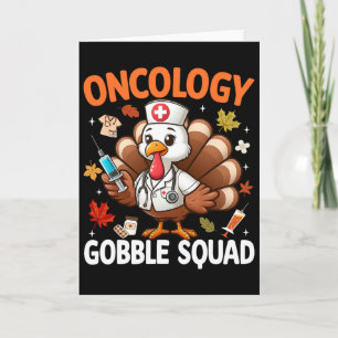 Carte Équipe de gobeleurs d'infirmières en oncologie de