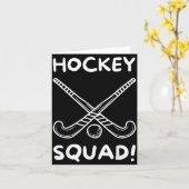 Carte Équipe de hockey 1 (Fleur jaune)