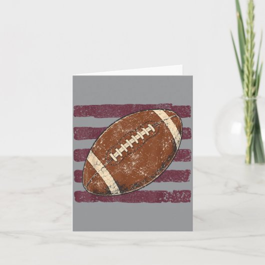 Carte Équipe de jour de match Maroon Esprit d'équipe de (Devant)