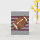 Carte Équipe de jour de match Maroon Esprit d'équipe de (Fleur jaune)