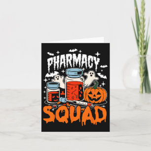 Carte Équipe de la pharmacie des pilules mignonnes Pharm