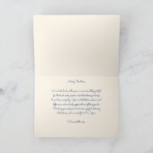 Carte Équipe de l'entrepôt : appréciation de Noël (Intérieur)