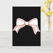Carte Équipe de mère de baseball pour femmes modernes T  (Fleur jaune)