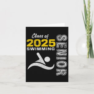 Carte Équipe De Natation Senior Cl De 2025 - Graduation