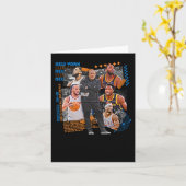 Carte Équipe de New York de basket-ball (Fleur jaune)