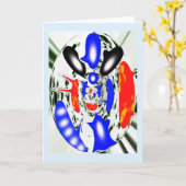 Carte Équipe de rêve (Fleur jaune)