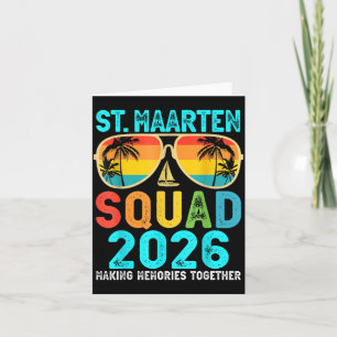 Carte Équipe de Saint-Martin 2026 Vacances Amis Famille