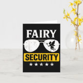 Carte Équipe de sécurité fée Costume drôle d'Halloween H (Fleur jaune)