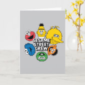 Carte Équipe de Sesame Street (Fleur jaune)