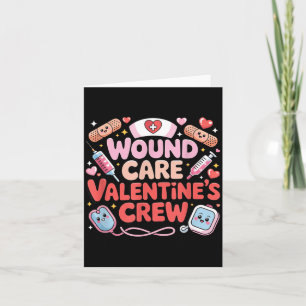 Carte Équipe de soins des plaies Saint-Valentin Infirmiè