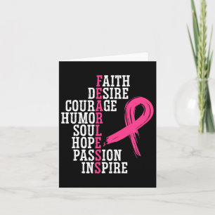 Carte Équipe de soutien au cancer du sein Prix du cancer