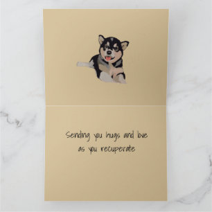 Carte Équipe de soutien aux chiens - Bien s'en sortir bi