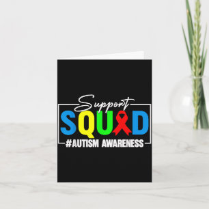 Carte Équipe de soutien pour la sensibilisation à l'auti