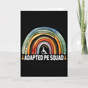 Carte Équipe de sport adapté Ck rentrée scolaire Enseign