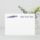 Carte Équipe de sports nautiques Blue Rowing Rowers (Debout devant)