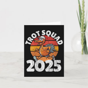 Carte Équipe de trot féminin 2025, Thanksgiving Turquie 