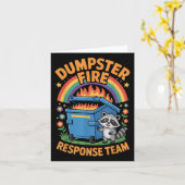 Carte Équipe d'intervention en cas d'incendie (Fleur jaune)