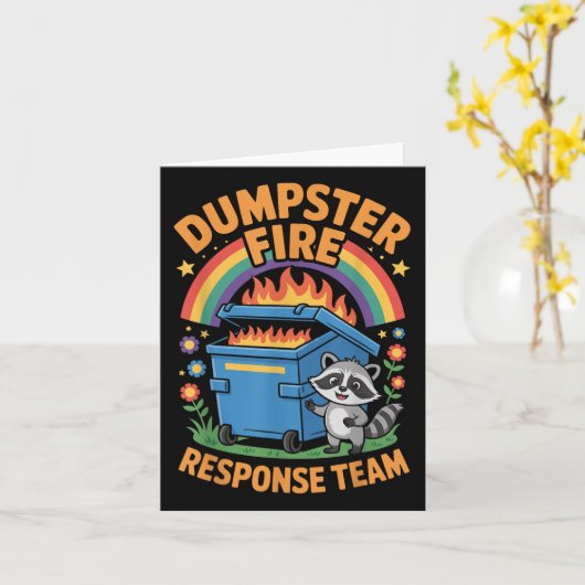 Carte Équipe d'intervention en cas d'incendie (Fleur jaune)