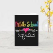 Carte Équipe Enseignante De L'École Secondaire Ck To Sch (Fleur jaune)