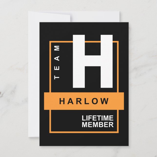 Carte Équipe Harlow (Devant)