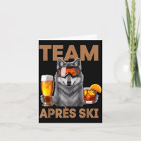 Équipe loup buvant cocktail de bière vacances d'hi