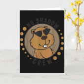 Carte Équipe No Shadow Crew Groundhog Day 2024 (Fleur jaune)