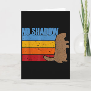Carte Équipe No Shadow Groundhog - Groundhog Rétro Vinta