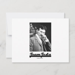 Carte Équipe Tesla (Nikola Tesla)