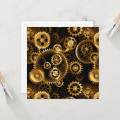 Carte Équipements en laiton sans vapeur (Devant/Arrière en situation)