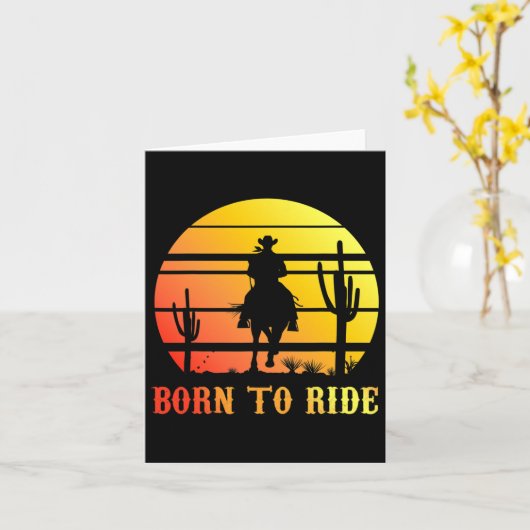 Carte Équitation1 (Fleur jaune)