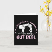 Carte Équitation Véritable Course À Cheval Hors Équestre (Fleur jaune)